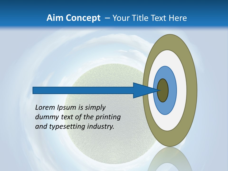 Cute Greenery Earth PowerPoint Template