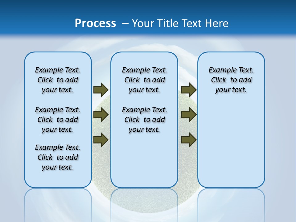 Cute Greenery Earth PowerPoint Template