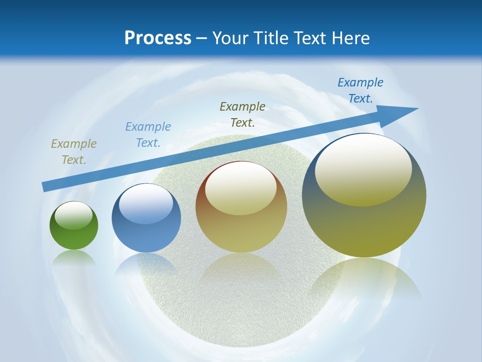 Cute Greenery Earth PowerPoint Template