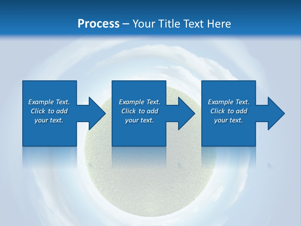 Cute Greenery Earth PowerPoint Template