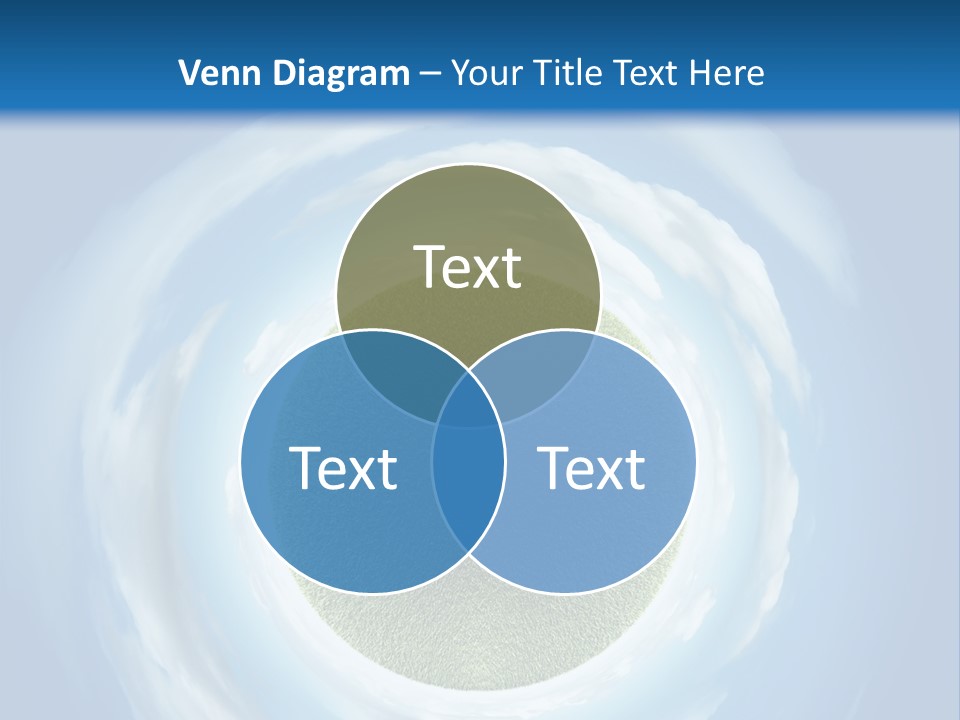 Cute Greenery Earth PowerPoint Template