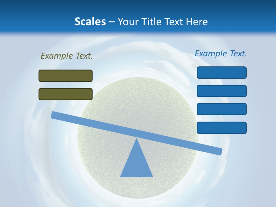 Cute Greenery Earth PowerPoint Template