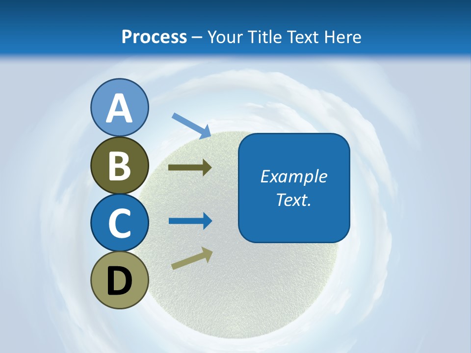Cute Greenery Earth PowerPoint Template