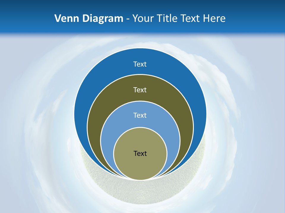 Cute Greenery Earth PowerPoint Template