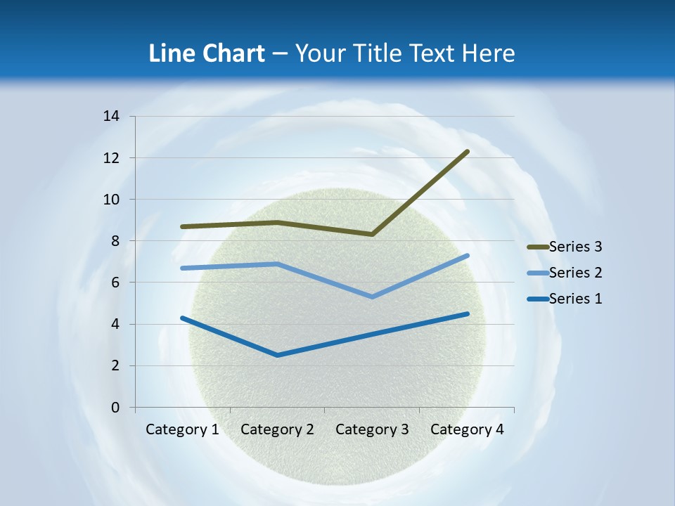 Cute Greenery Earth PowerPoint Template
