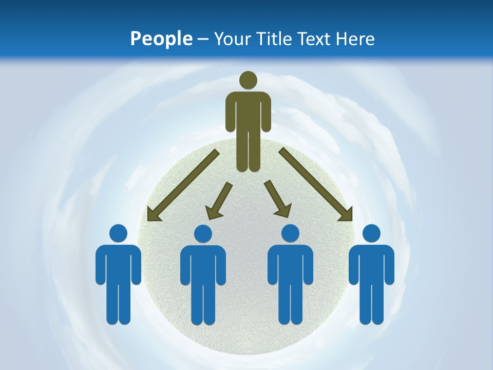 Cute Greenery Earth PowerPoint Template