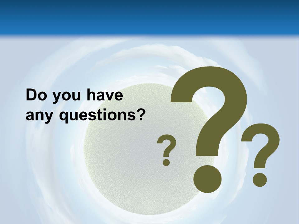 Cute Greenery Earth PowerPoint Template