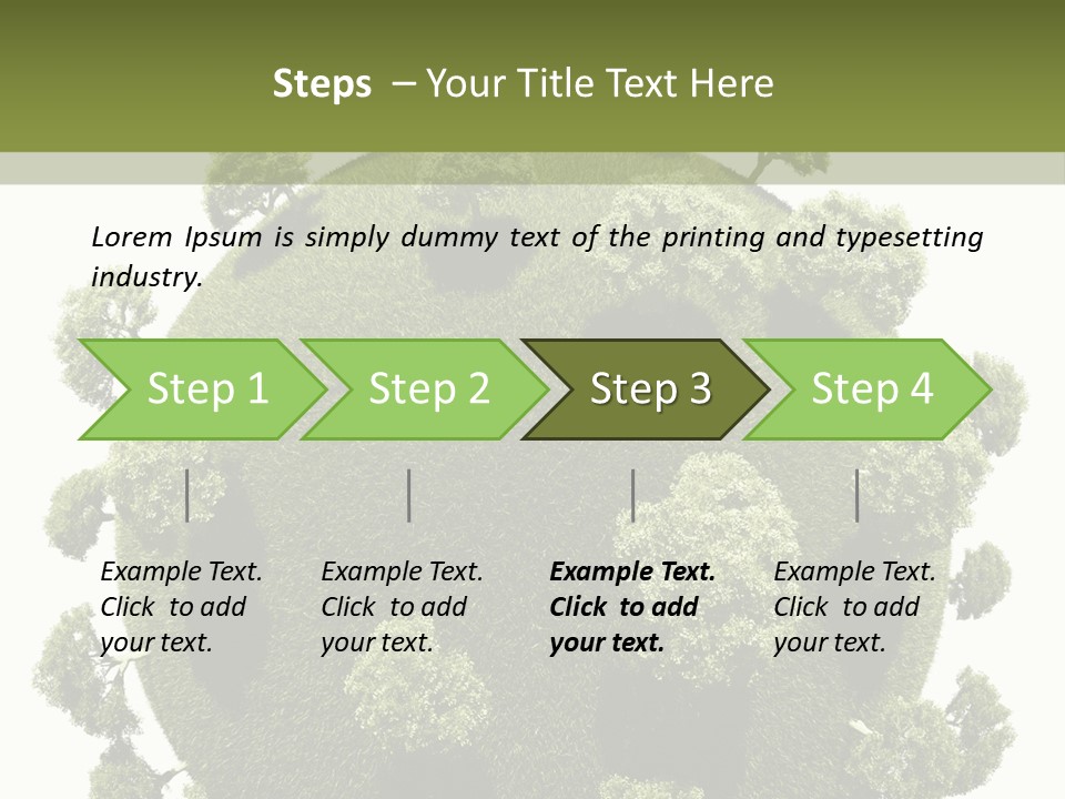 Vegetation Description And Analysis PowerPoint Template