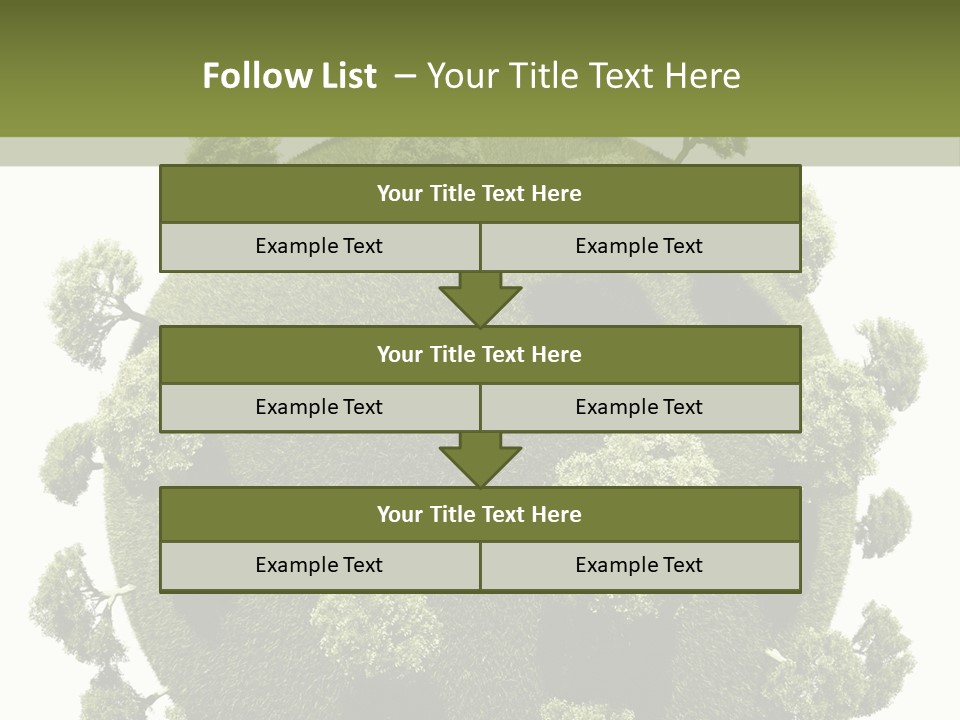 Vegetation Description And Analysis PowerPoint Template