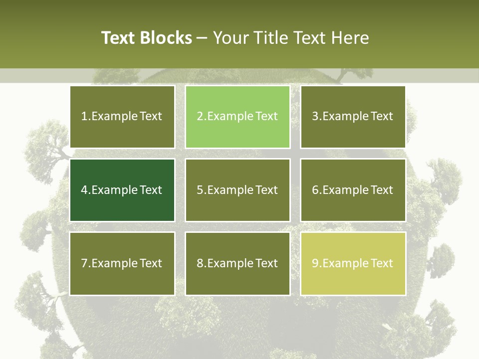 Vegetation Description And Analysis PowerPoint Template