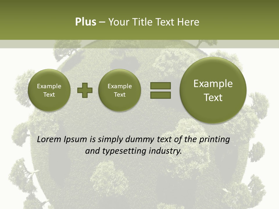 Vegetation Description And Analysis PowerPoint Template