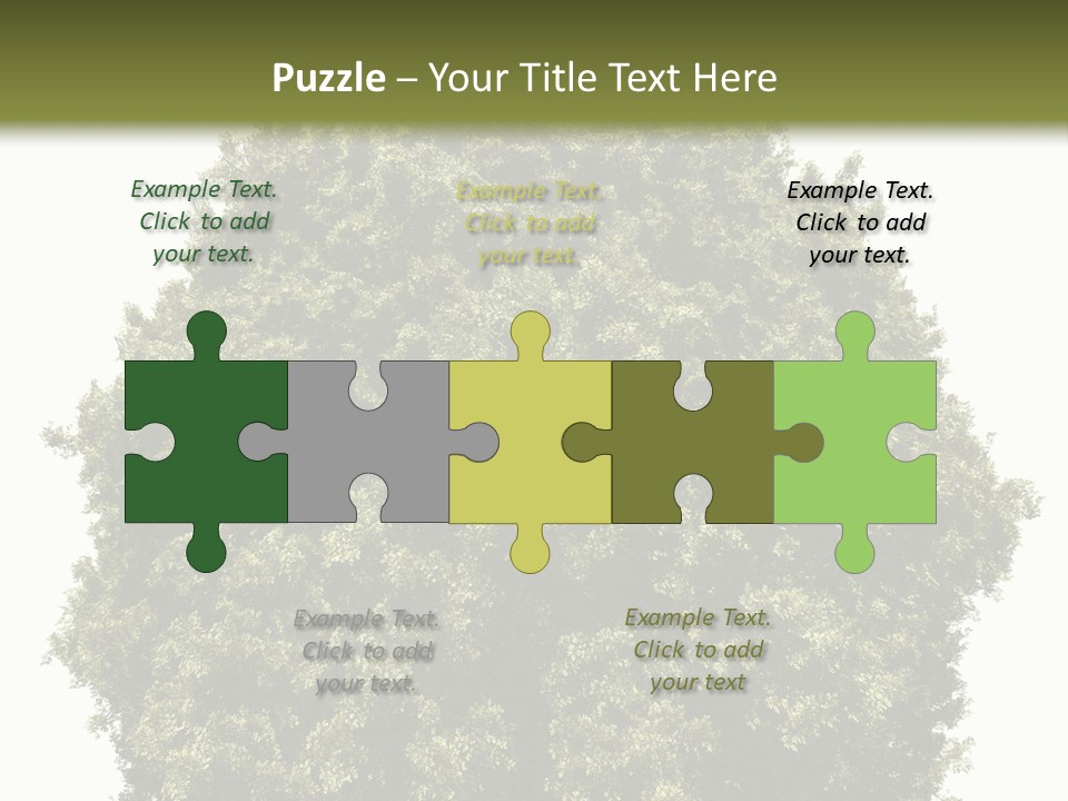 Concept Ball Fronded PowerPoint Template