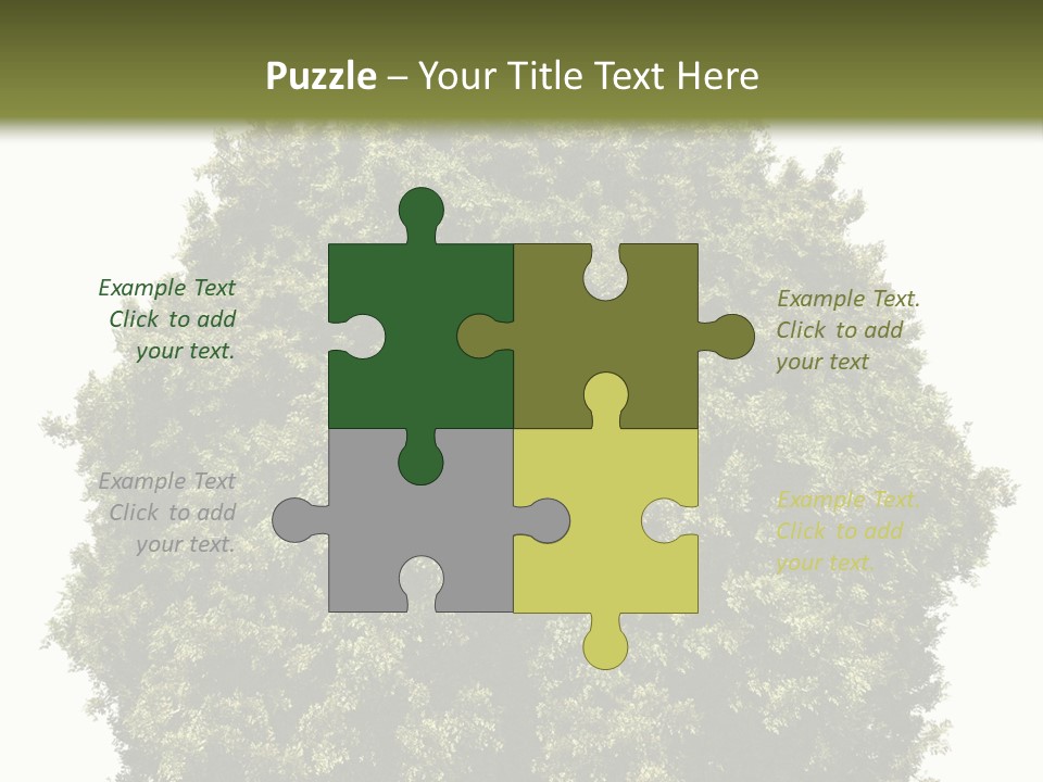 Concept Ball Fronded PowerPoint Template