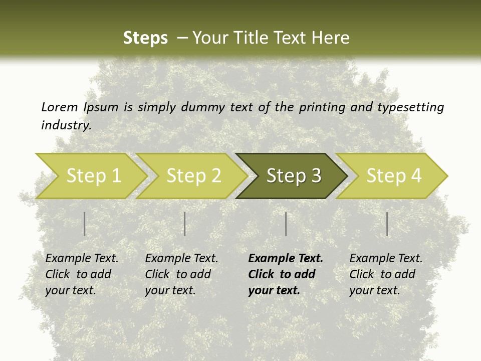 Concept Ball Fronded PowerPoint Template