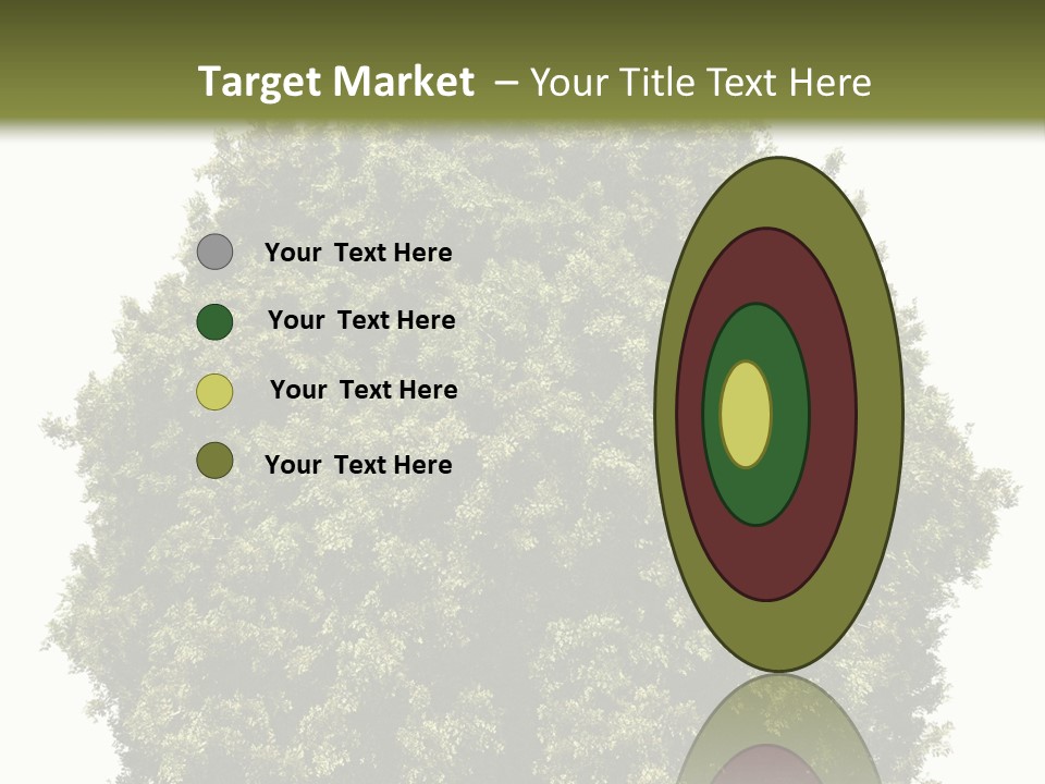 Concept Ball Fronded PowerPoint Template