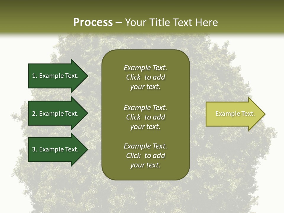 Concept Ball Fronded PowerPoint Template