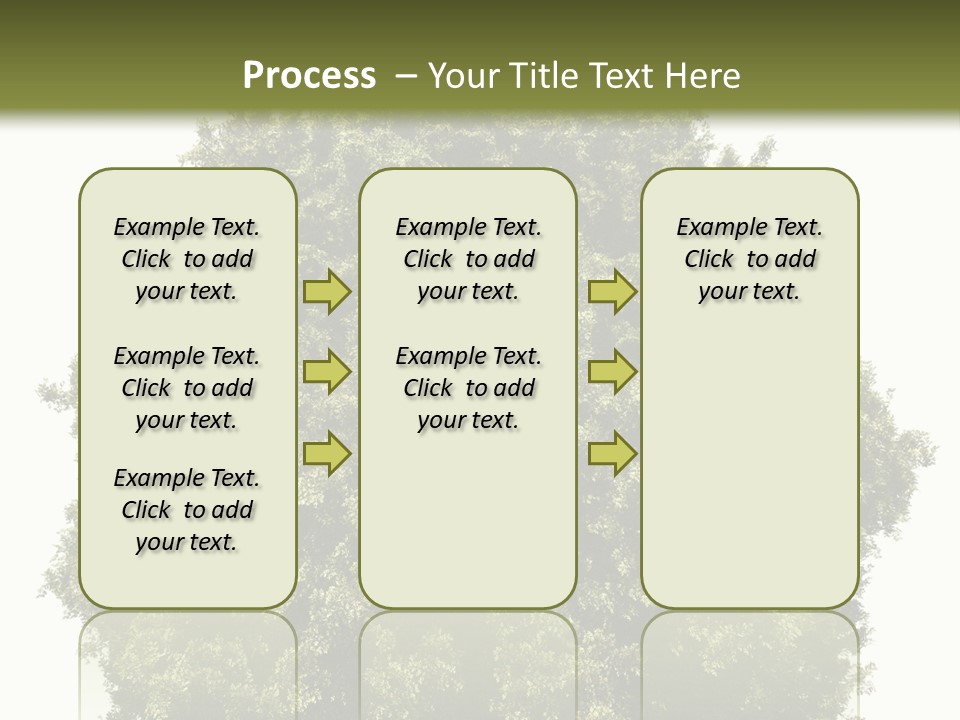 Concept Ball Fronded PowerPoint Template