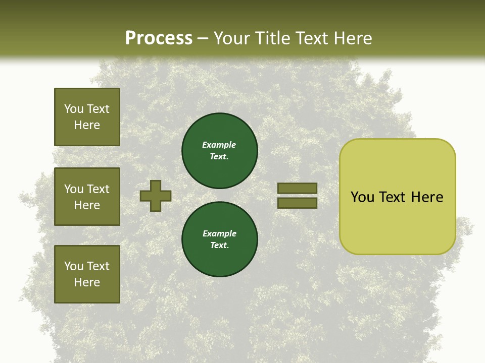 Concept Ball Fronded PowerPoint Template