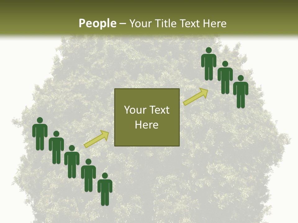 Concept Ball Fronded PowerPoint Template