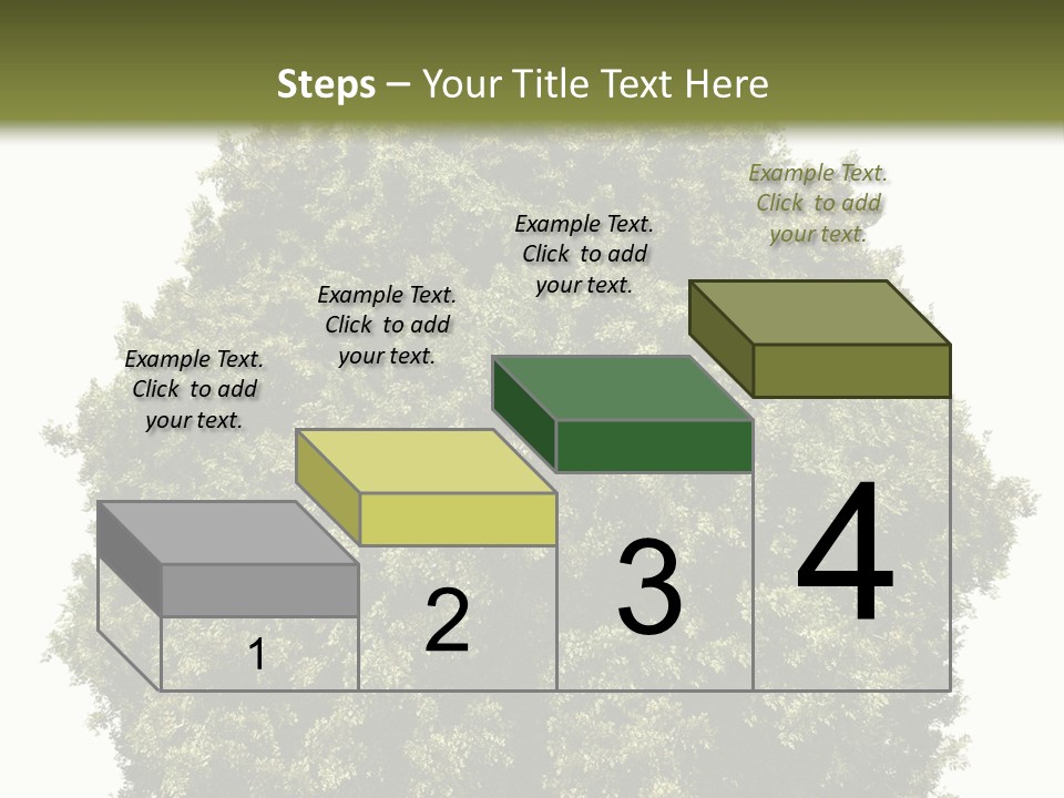 Concept Ball Fronded PowerPoint Template