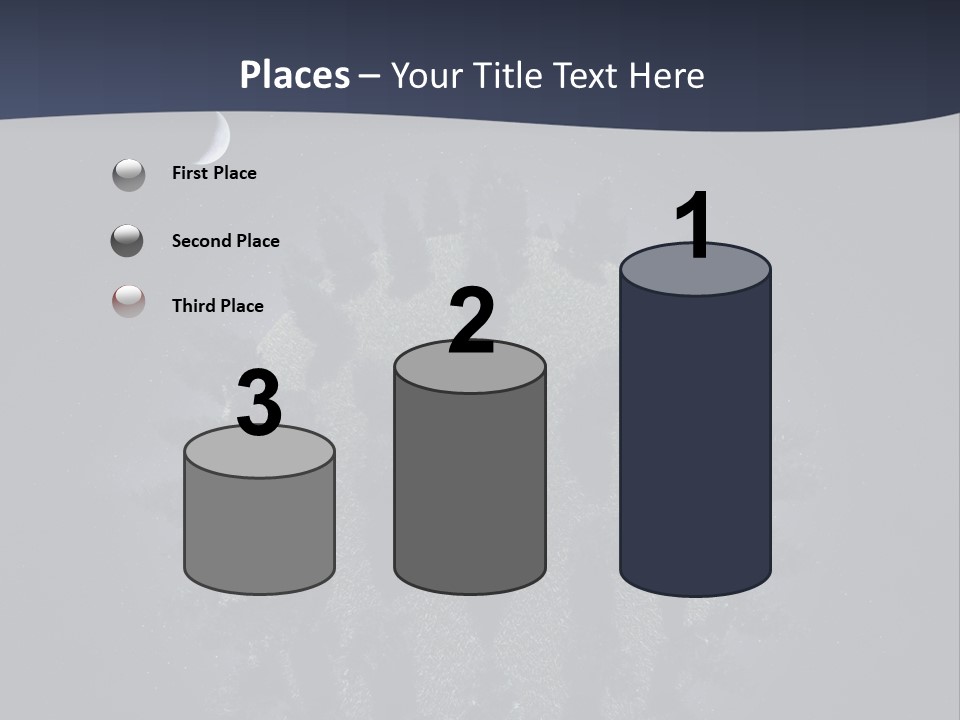 Heavenly Globe Moon PowerPoint Template