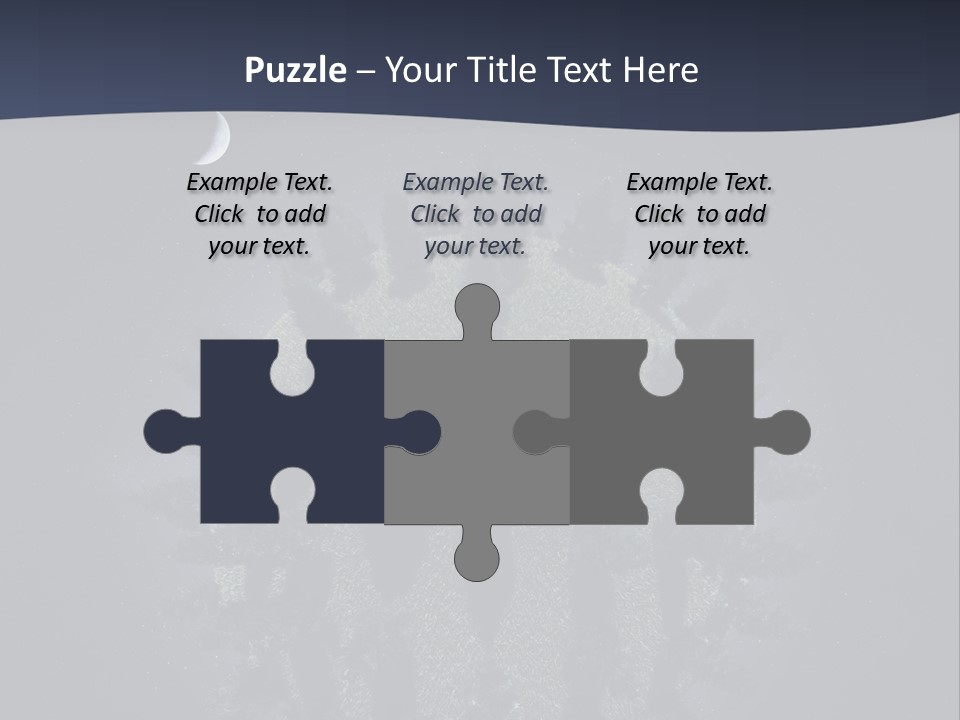 Heavenly Globe Moon PowerPoint Template