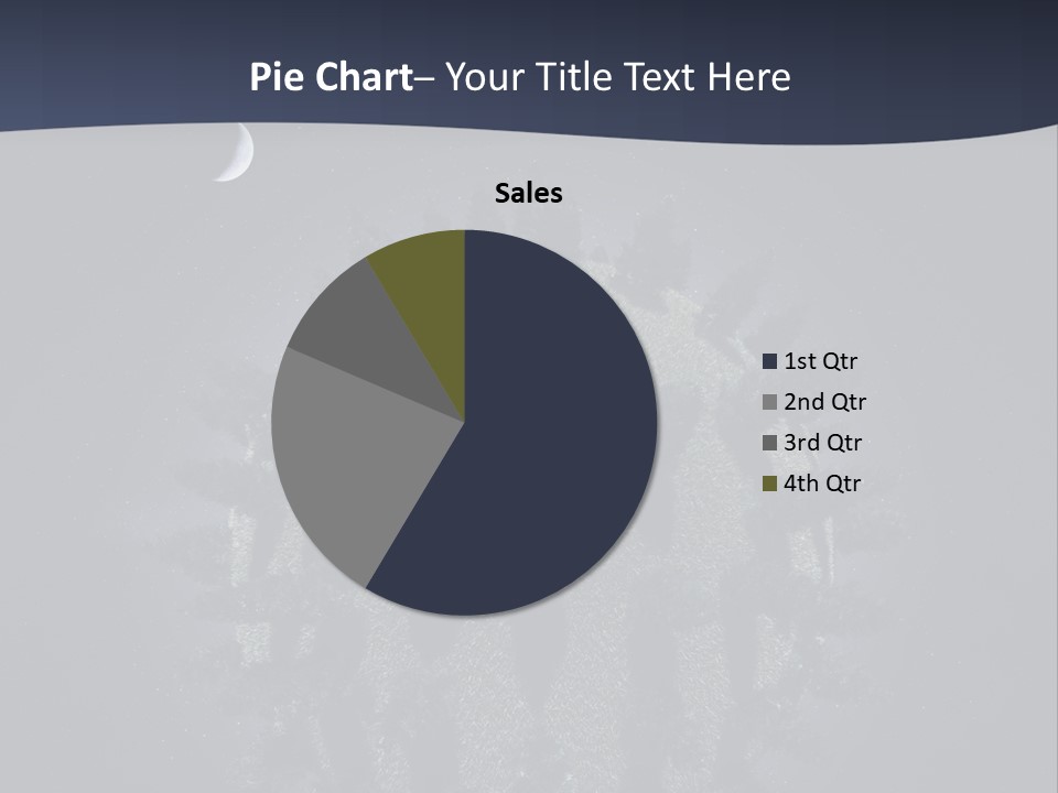 Heavenly Globe Moon PowerPoint Template