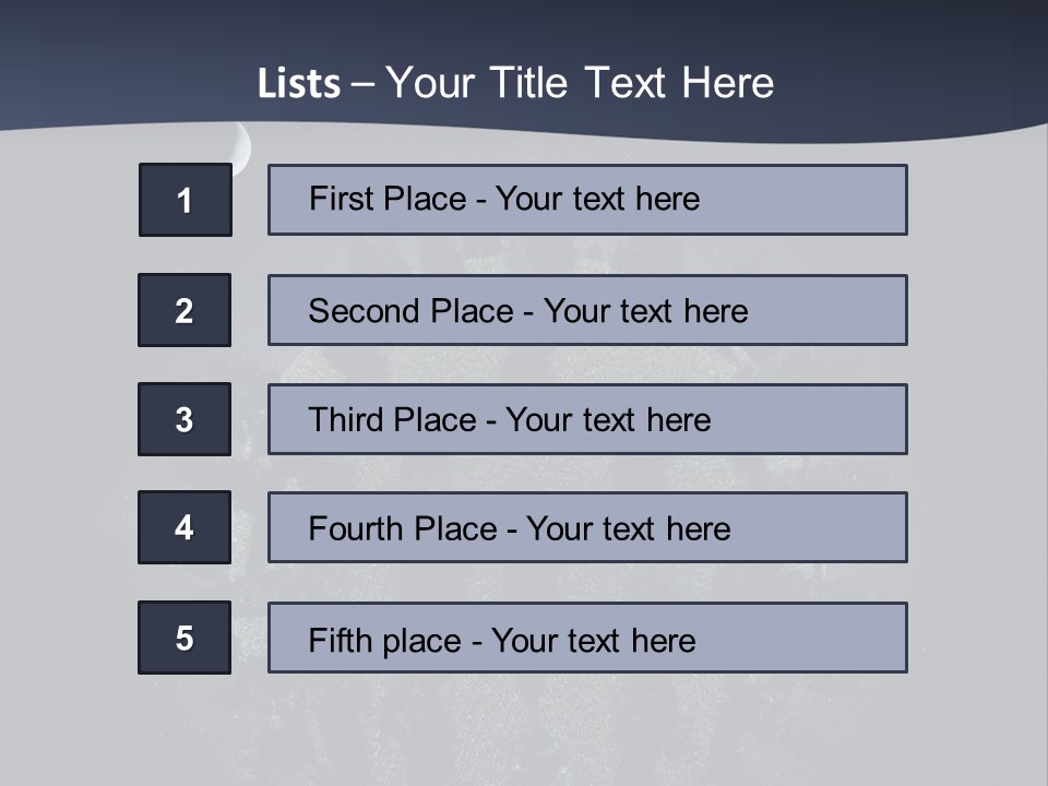 Heavenly Globe Moon PowerPoint Template