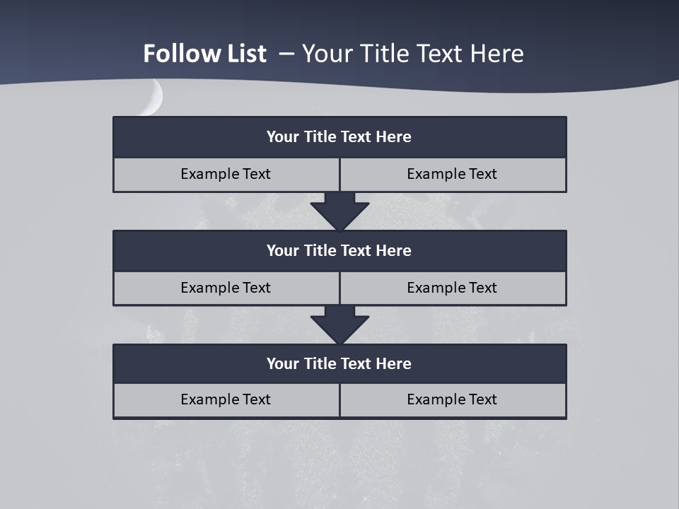 Heavenly Globe Moon PowerPoint Template
