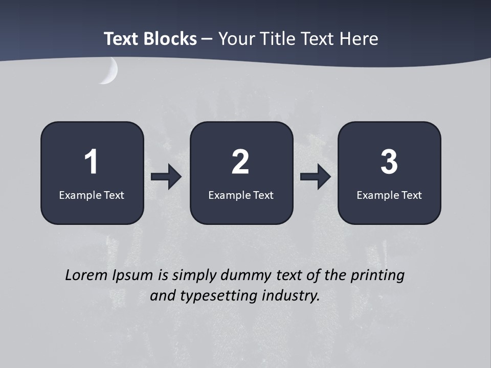 Heavenly Globe Moon PowerPoint Template