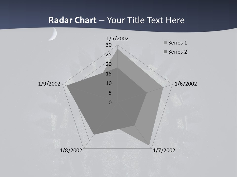 Heavenly Globe Moon PowerPoint Template