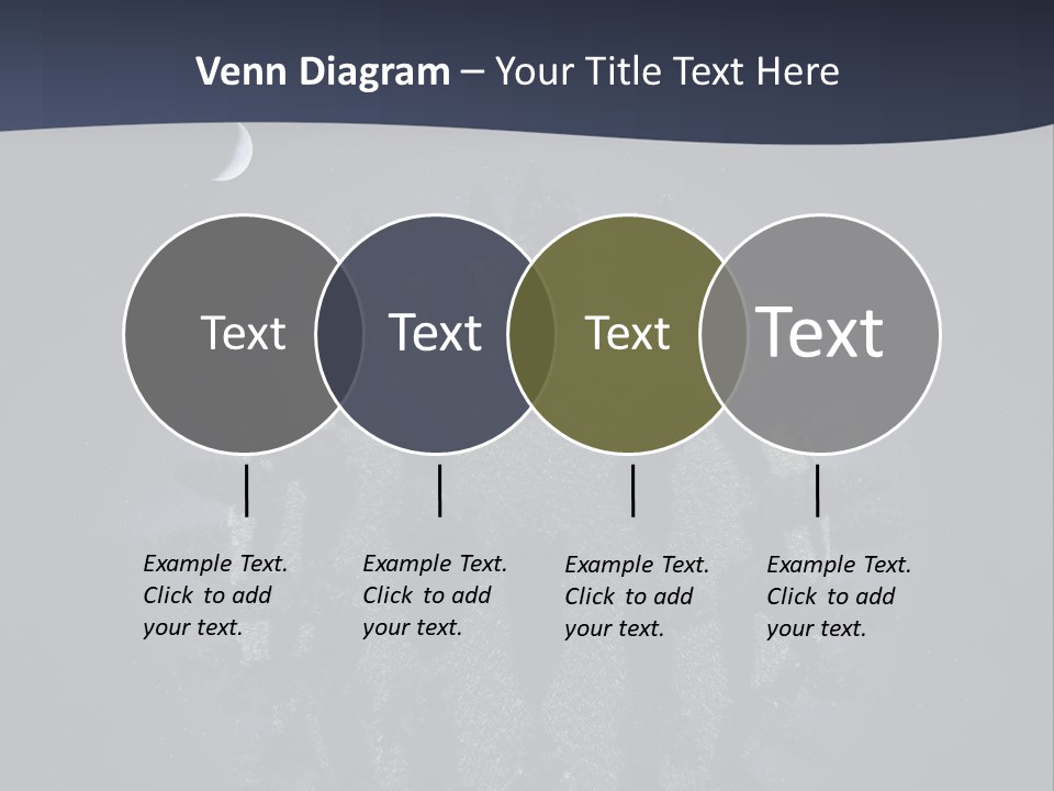 Heavenly Globe Moon PowerPoint Template