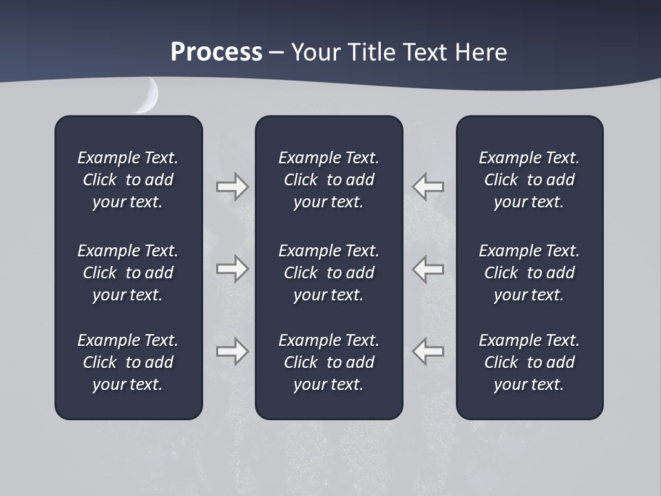 Heavenly Globe Moon PowerPoint Template