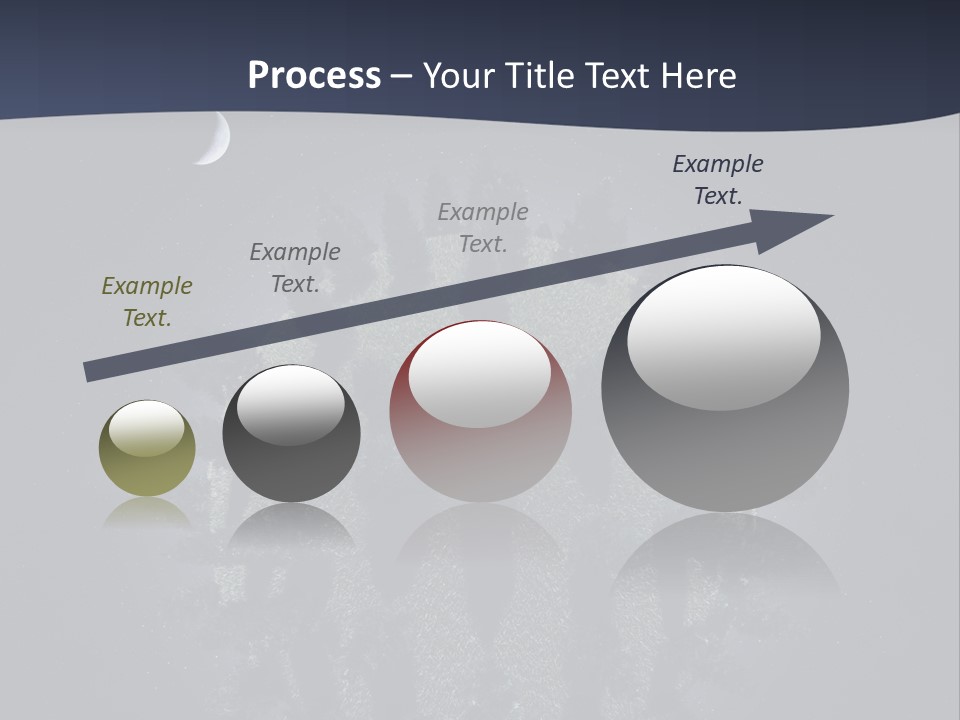 Heavenly Globe Moon PowerPoint Template