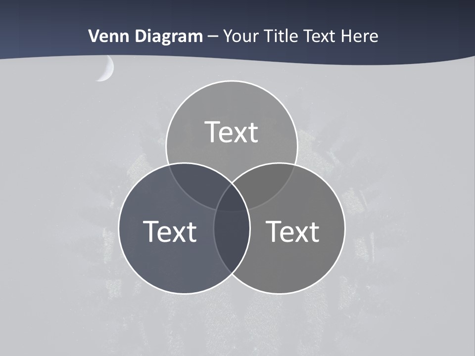 Heavenly Globe Moon PowerPoint Template