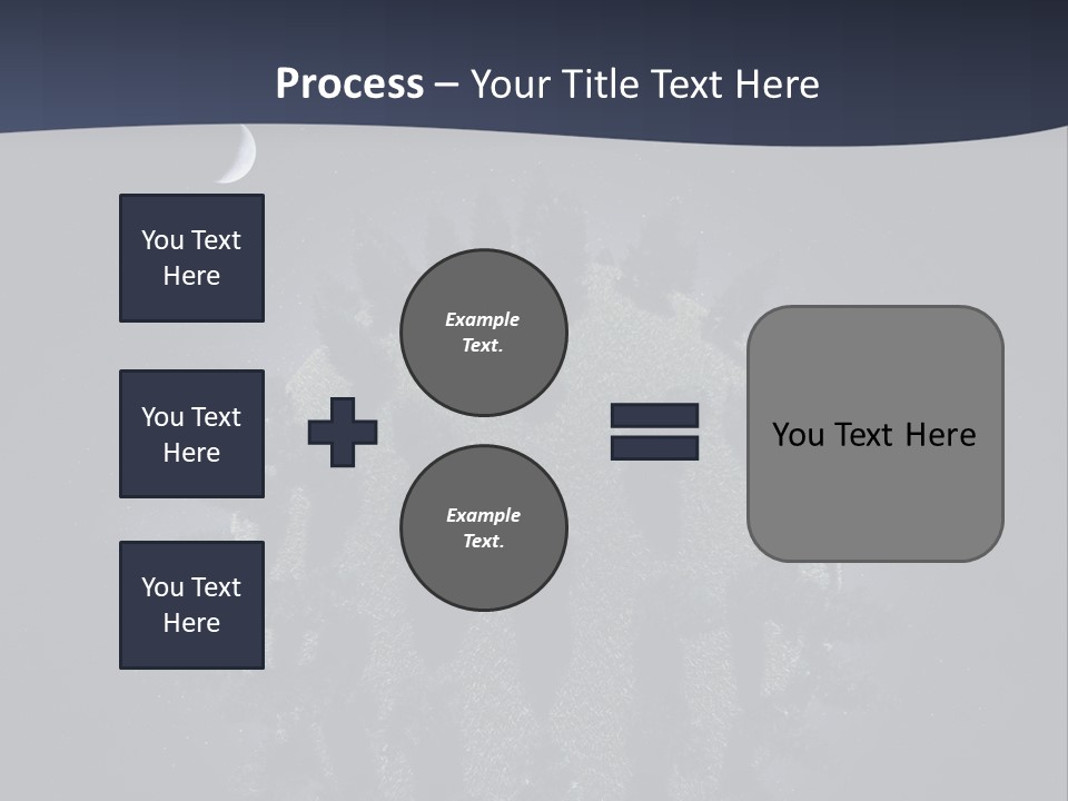 Heavenly Globe Moon PowerPoint Template