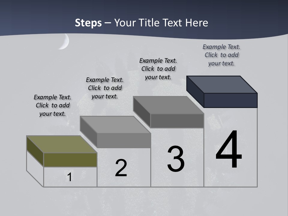 Heavenly Globe Moon PowerPoint Template