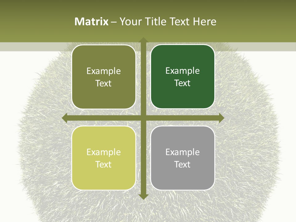Vegetation Plant Illustration PowerPoint Template