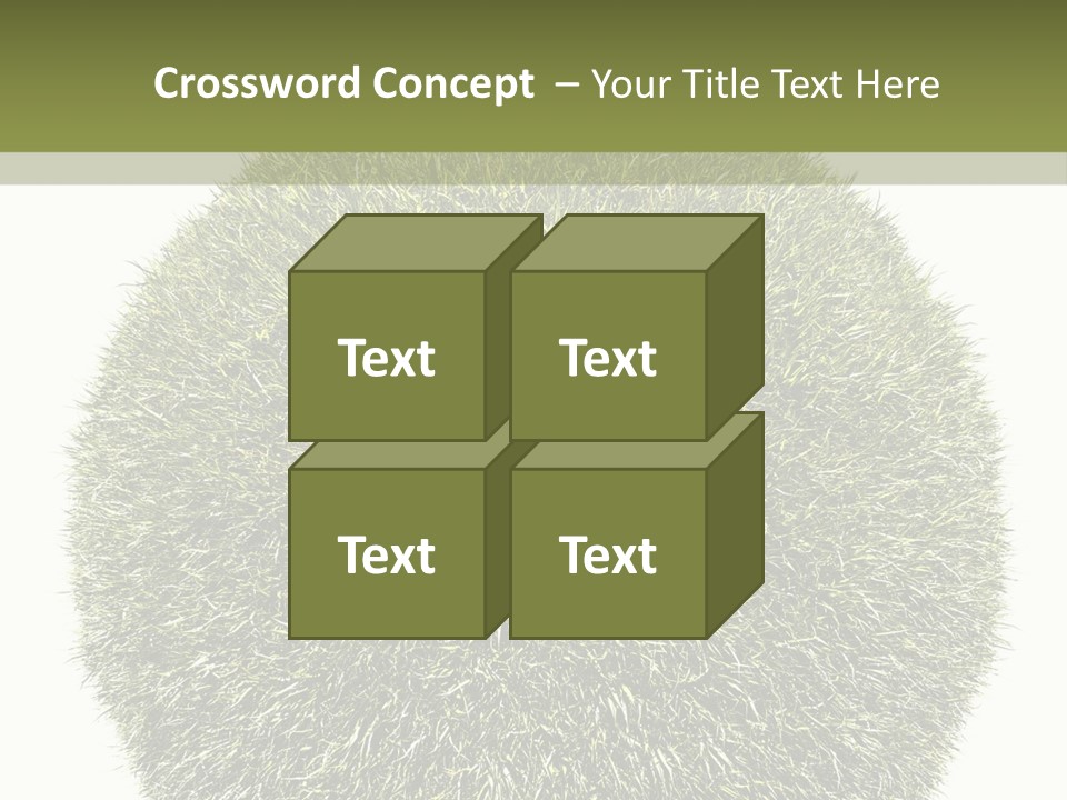 Vegetation Plant Illustration PowerPoint Template