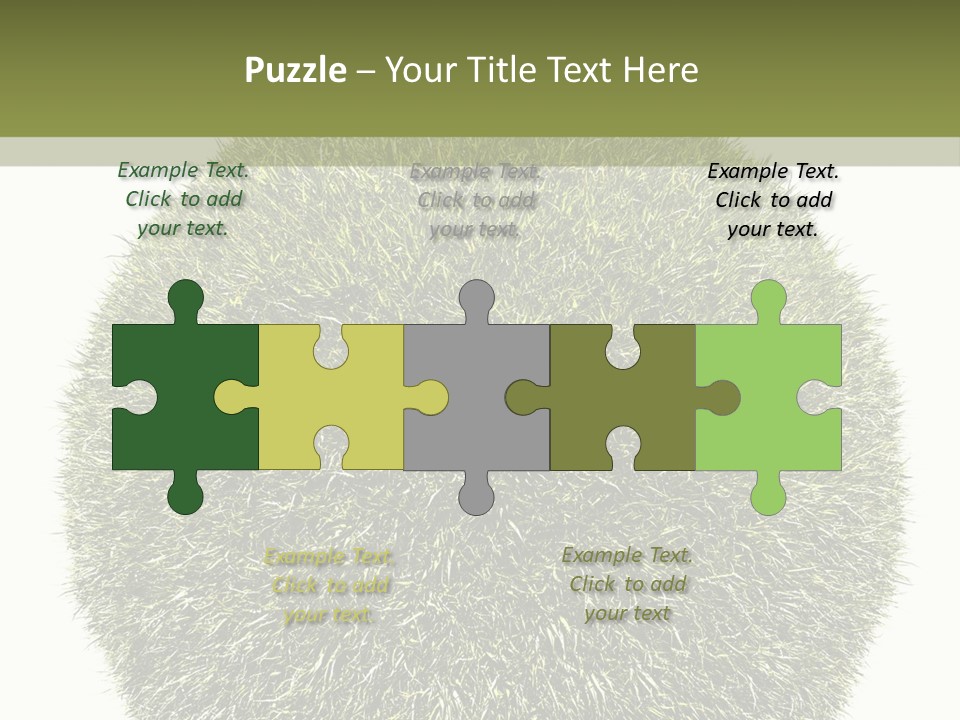 Vegetation Plant Illustration PowerPoint Template