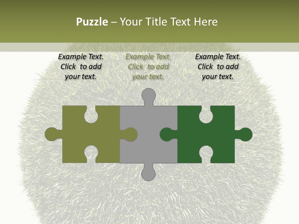 Vegetation Plant Illustration PowerPoint Template