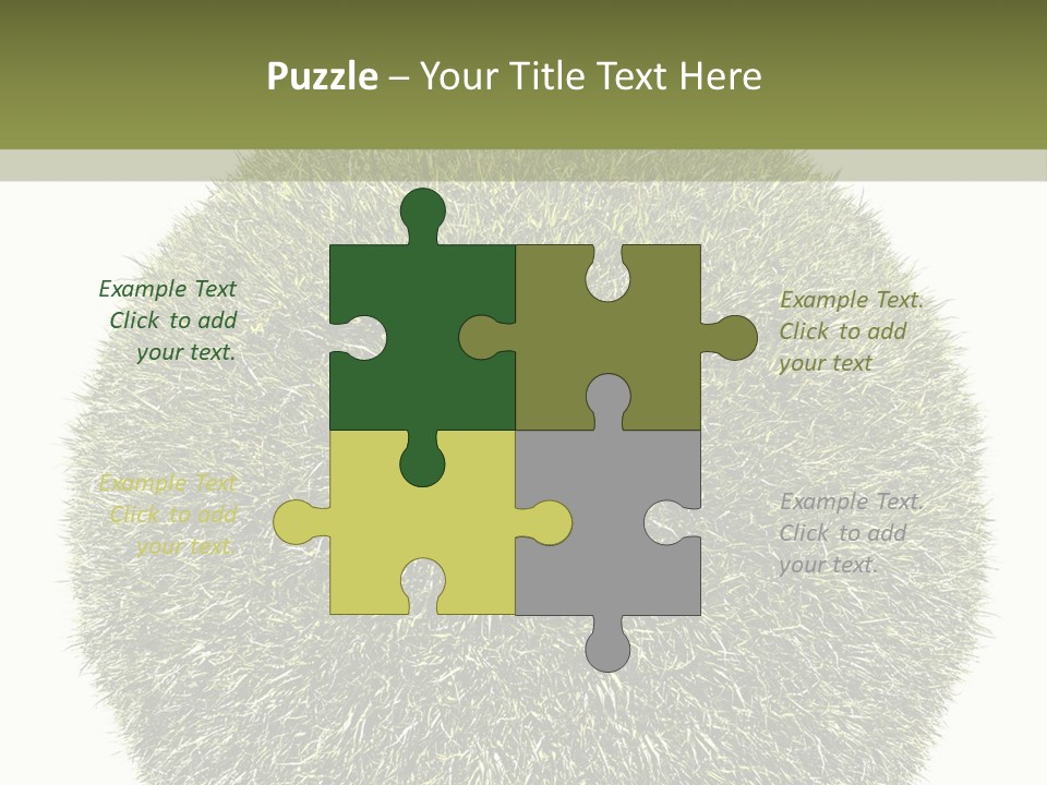 Vegetation Plant Illustration PowerPoint Template