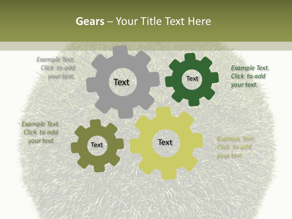 Vegetation Plant Illustration PowerPoint Template
