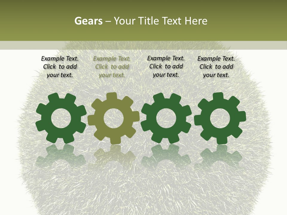 Vegetation Plant Illustration PowerPoint Template