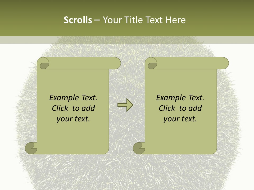 Vegetation Plant Illustration PowerPoint Template