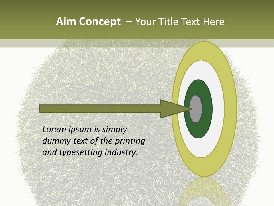 Vegetation Plant Illustration PowerPoint Template