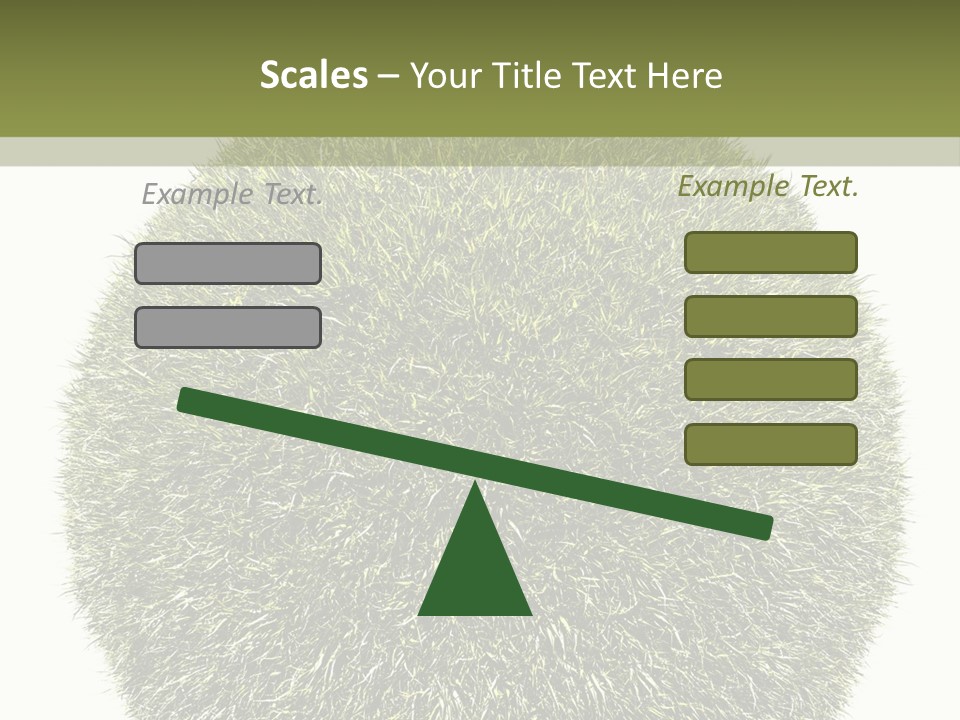 Vegetation Plant Illustration PowerPoint Template