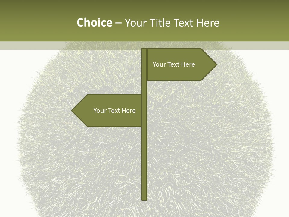 Vegetation Plant Illustration PowerPoint Template