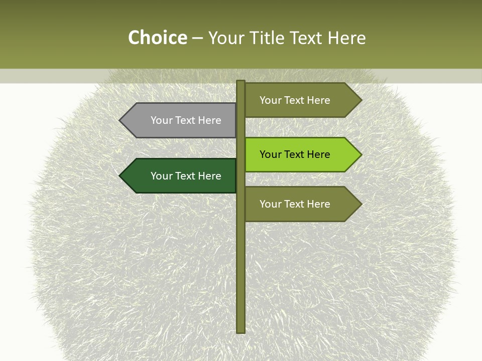 Vegetation Plant Illustration PowerPoint Template