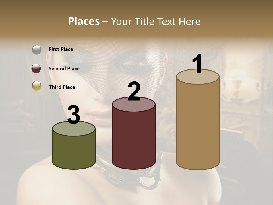 Beautiful Model PowerPoint Template